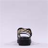 Una Healy Replay Chunky Sole Sandal - Black Zebra
